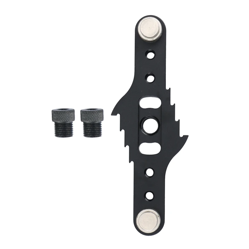 

2in1 Center Punch Locator High Precision Self Center Dowel Jig 6-10mm Hole Drilling Guide Kit Hole Drilling Locator