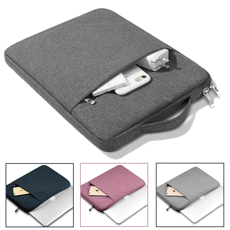 Laptop Sleeve Case for NEW Surface Laptop Go 12.4'' Waterproof Pouch Bag Cover Microsoft Surface Pro 7 12.3