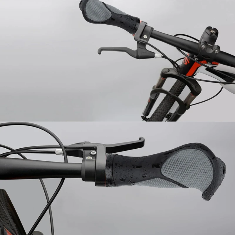 1 Пара Эргономичных Противоскользящих Велосипедных Рулей Bullhorn Руль С Двойной