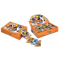 naruto collection card paper games children anime peripheral character collection kids gift playing card toys