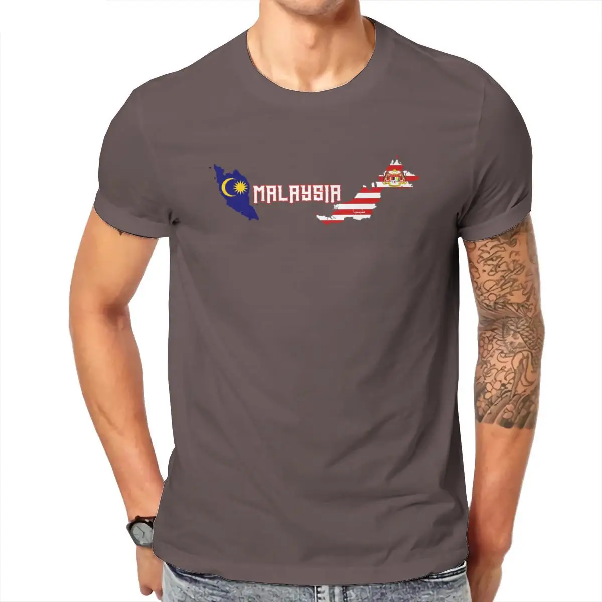 

Wholesale Malaysia flag & map Gift Couples HipHop Mens Clothes 108631
