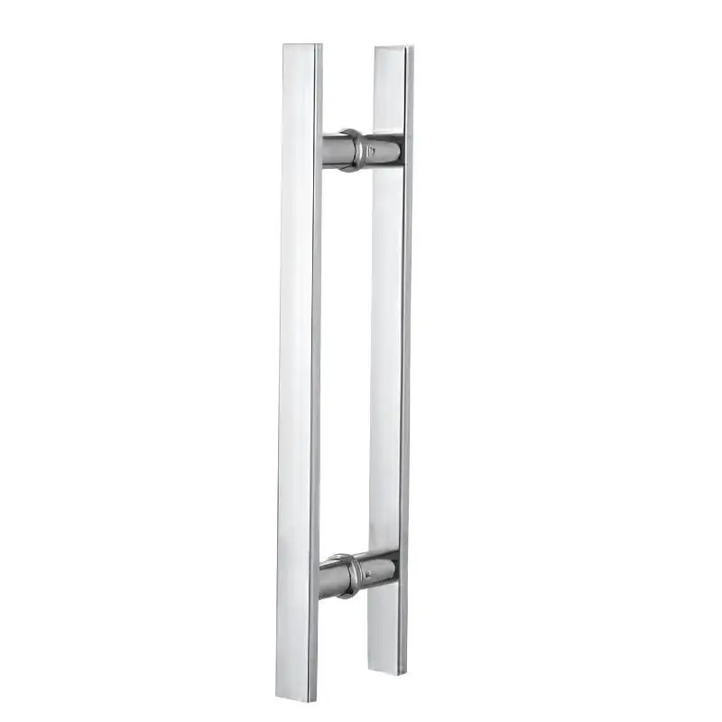 Kensharp Современные квадратные ручки H Тип Назад к задней ручке Основная дверная