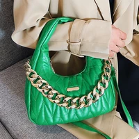 luxury brand pu leather tote fall 2022 designer trend womens purse and handbags with short handles chain shoulder crossbody bag