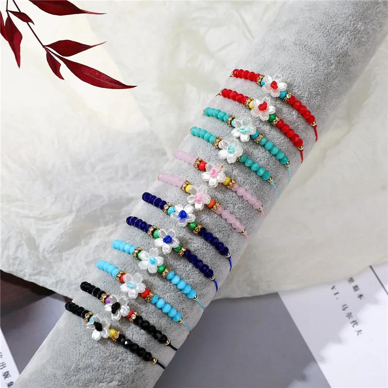 

12 шт./набор, женский браслет с кристаллами