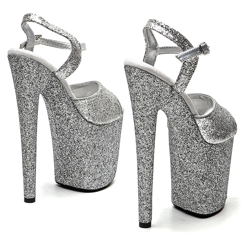 Leecabe 8Inch/20cm Women's Platform party High Heels Shoes Pole Dancing Shoes