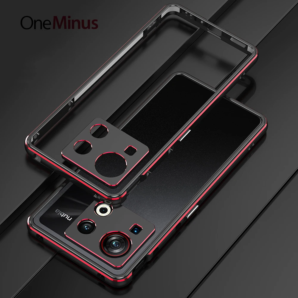 

Luxury For ZTE Nubia Z40S Pro Case Z50 Z30 Z40 Aluminum Metal Bumper Frame Slim Protective Phone Skin+Carmera Lens Protector