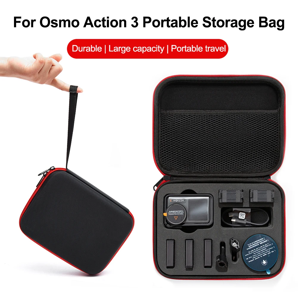 

Сумка на плечо для DJI Osmo ACTION 3, Жесткий Чехол для переноски, чехол для Dji Osmo Pocket Drone, ударопрочные портативные дорожные сумки для хранения