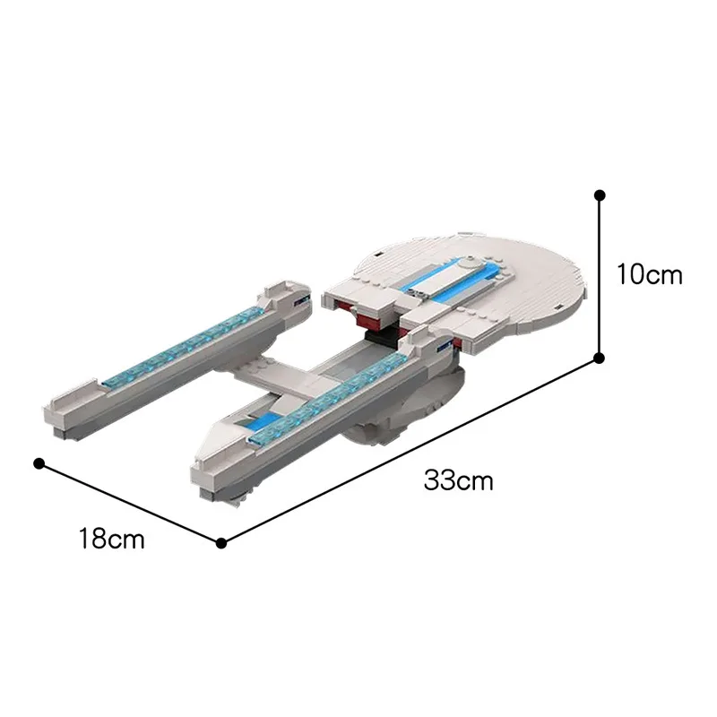 Классический Кино космический корабль предприятие Вояджер круизер USS Титан