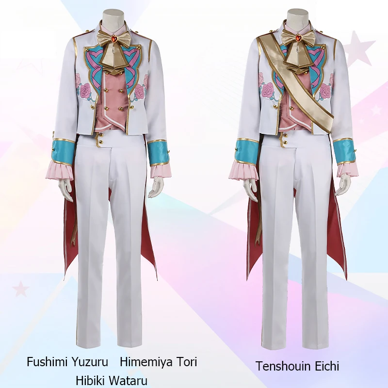 COS-HoHo Ensemble Stars fine Tenshouin Eichi/Fushimi Yuzuru/Himemiya Tori/Hibiki Wataru Primavera игровой костюм косплей