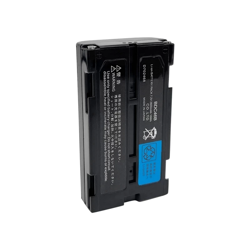 Совершенно новый литий-ионный аккумулятор BDC46B BDC46 BDC46A 7 2 В 2600 мАч для тахеометра