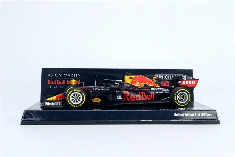 Модель автомобиля MINICHAMPS 1:43 2020 F1 Racing RB16 No33 Max WINNER ABU DHABI