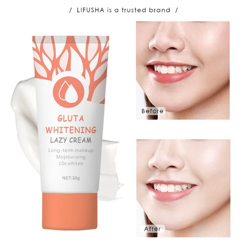 Отбеливающий крем LIFUSHA натуральный увлажняющий маскирующий водостойкий от