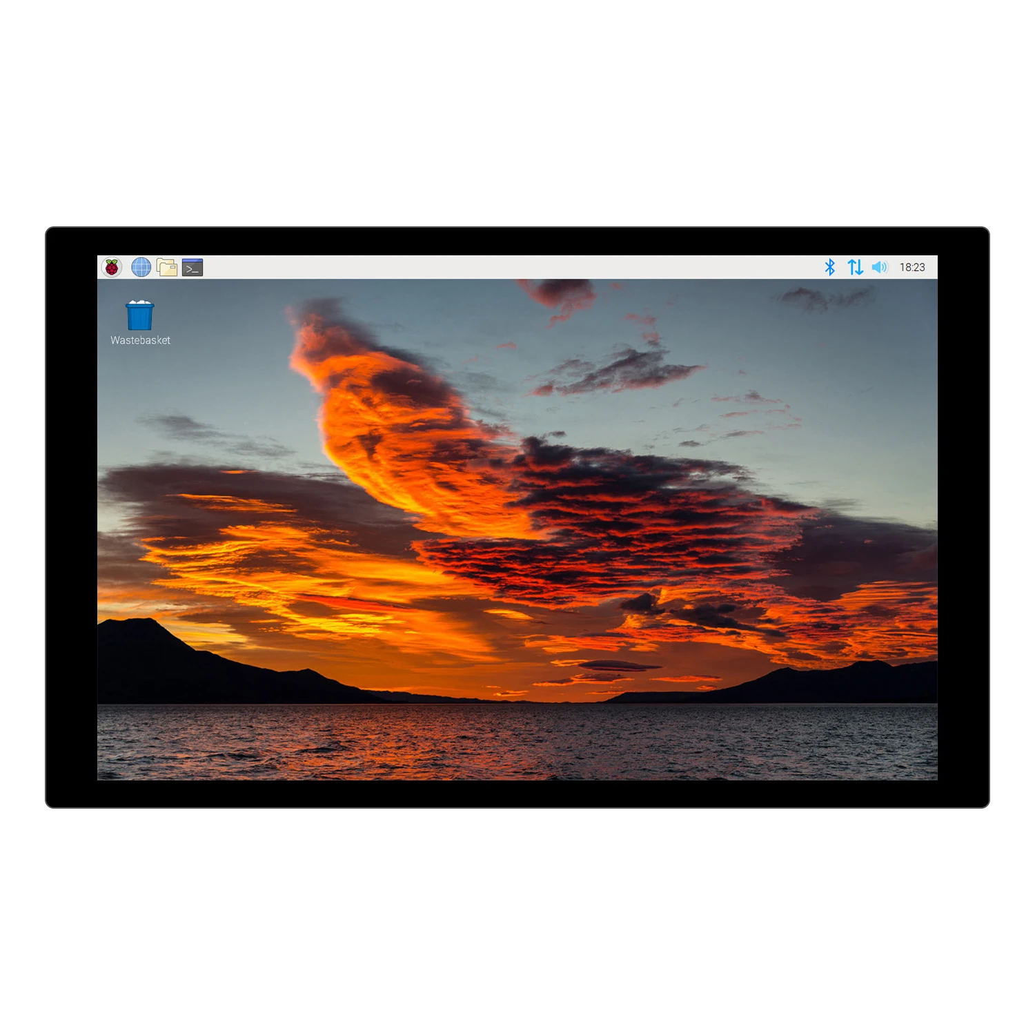 

10,1 дюймовый 1280X800 емкостный сенсорный экран ЖК-монитор дисплей стартовый комплект для RPI Raspberry Pi 3 Model B Plus 3B 4 4B Zero 2 W