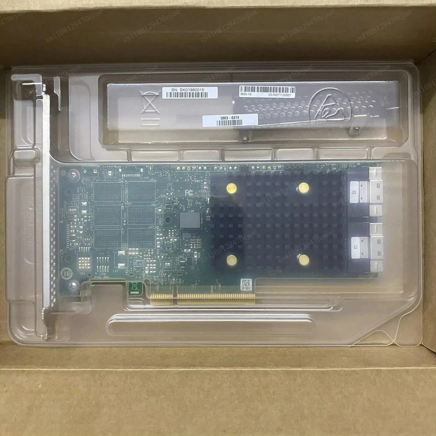 Фото Контроллер хранения данных Broadcom HBA 9500-16i Tri-Mode |   Адаптер PCIe NVMe SAS SATA |   Адаптер Host Bus для корпоративных серверов №1