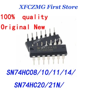 XFCZMG 10PCS/LOT 74HC series SN74HC08N/SN74HC10N /SN74HC11N/SN74HC14 N/SN74HC20N/SN74HC2 1N  SMD package