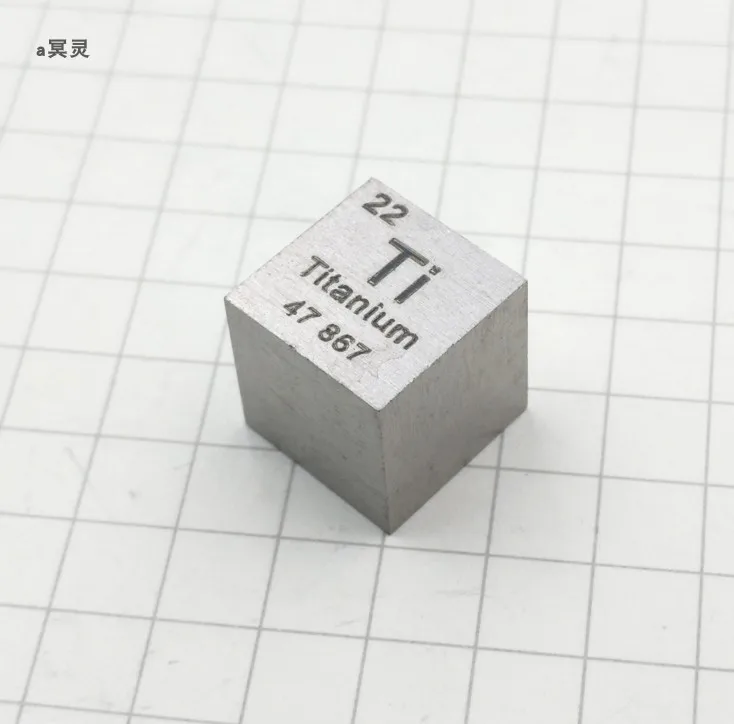 

Customized Titanium Periodic Phenotype Cube with Side Length of 10mm and Weight of 4.57g Ti Greater than or Equal To 99.5%