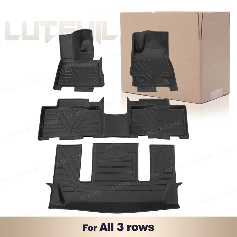 

Для Lincoln Aviator 2019-2025 2024 2023, всепогодный напольный коврик из ТПЭ на заказ, автомобильный защитный коврик для салона, аксессуары