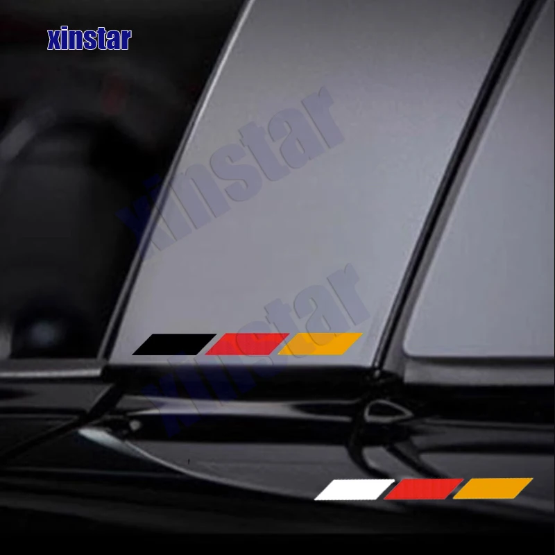 

4X Car Body Sticker For Audi Sline Quattro A4 A5 A6 Mercedes Benz Volkswagen Rline SCIROCCO TSI Troc GTI GolfR MK6 MK7 CC Passat