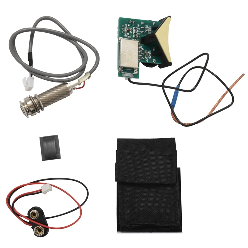 

Under Saddle Piezo Pickup Onboard Preamp System For Acoustic Guitar