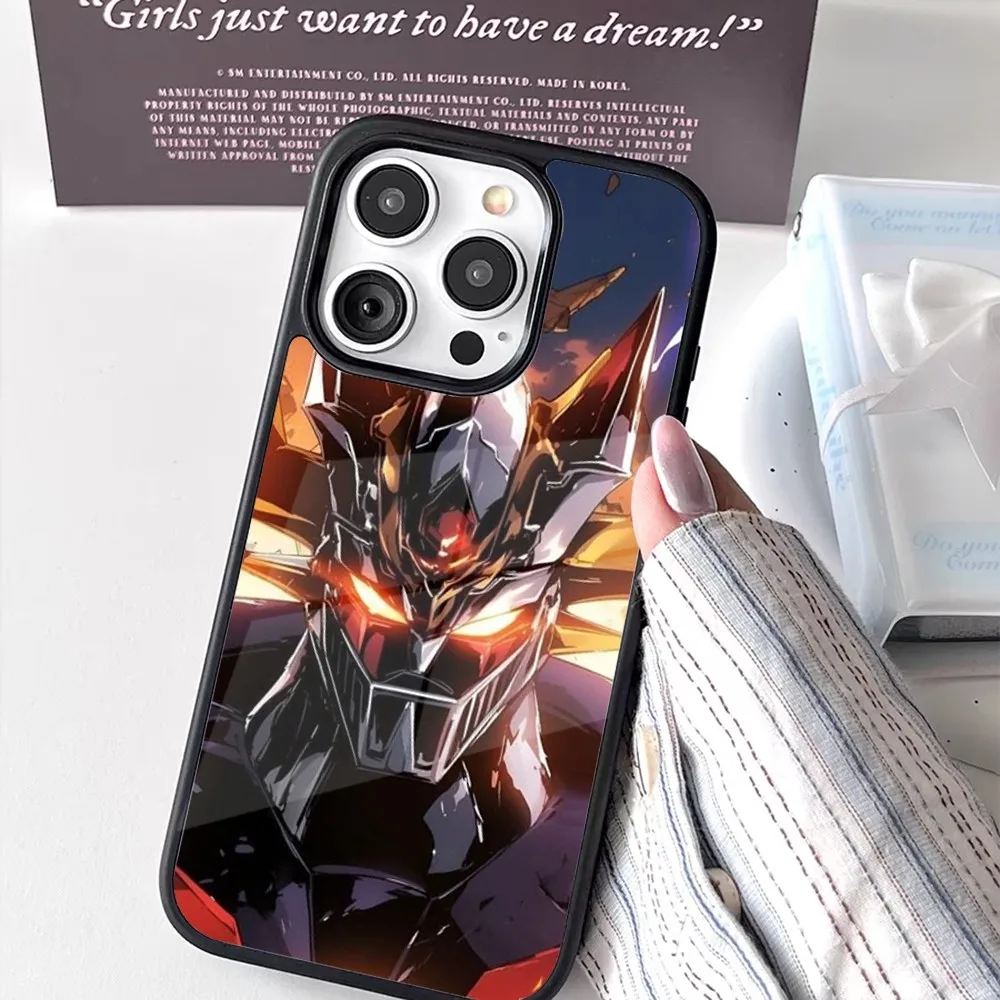 Чехол для телефона M-Mazinkaiser iPhone 16 15 14 13 12 11 Pro Max Plus Mini New Magsafe с магнитной