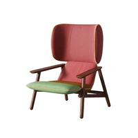 zq couch single leisure chair minimalist modern minimalist lazy bone chair solid wood stool