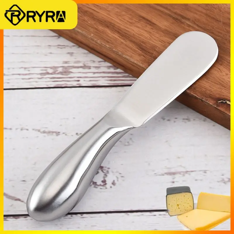 

Portable Dessert Jam Knife Stainless Steel Cheese Knife Cream Knife Butter Applicator Cheese Slicer Kitchen Tools Dropshipping