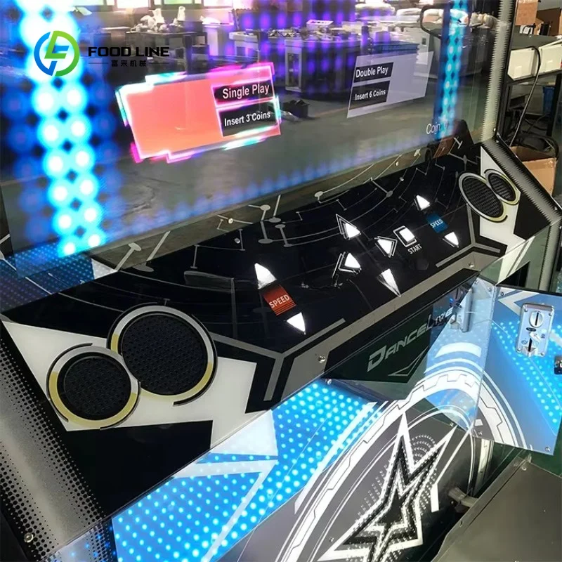 Фото Игровой автомат для танцев и музыкальных видеоигр PlayStation 2 на заказ для торговых центров №3