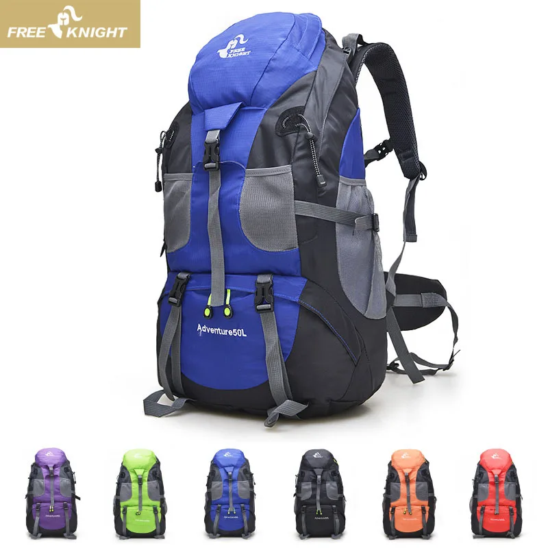 

50L Outdoor Backpack Hiking Waterproof Trekking Bag Man/Woman Outdoor Travel Rucksack Cycling Daypacks Cycling Backpacks