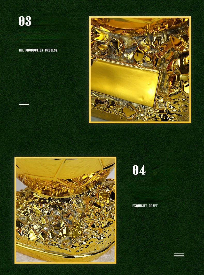 Европейский Кубок мира на годовщину трофей в виде золотого шара предмет