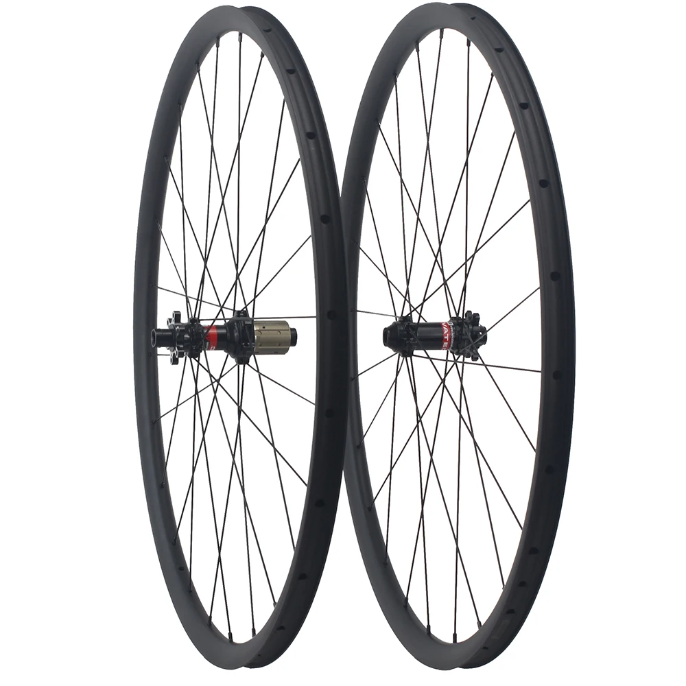 29er mtb дисковые карбоновые колеса 28x22 мм Ультралегкая бескамерная MTB Колесная пара
