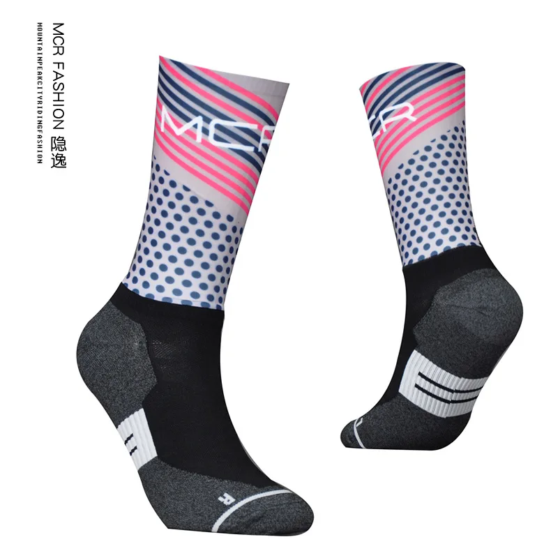 Trendy Cycling Sports Socks Riding Tube Men Women Basketball Tide Street Fashion Roller Skating Hip-hop  Compression