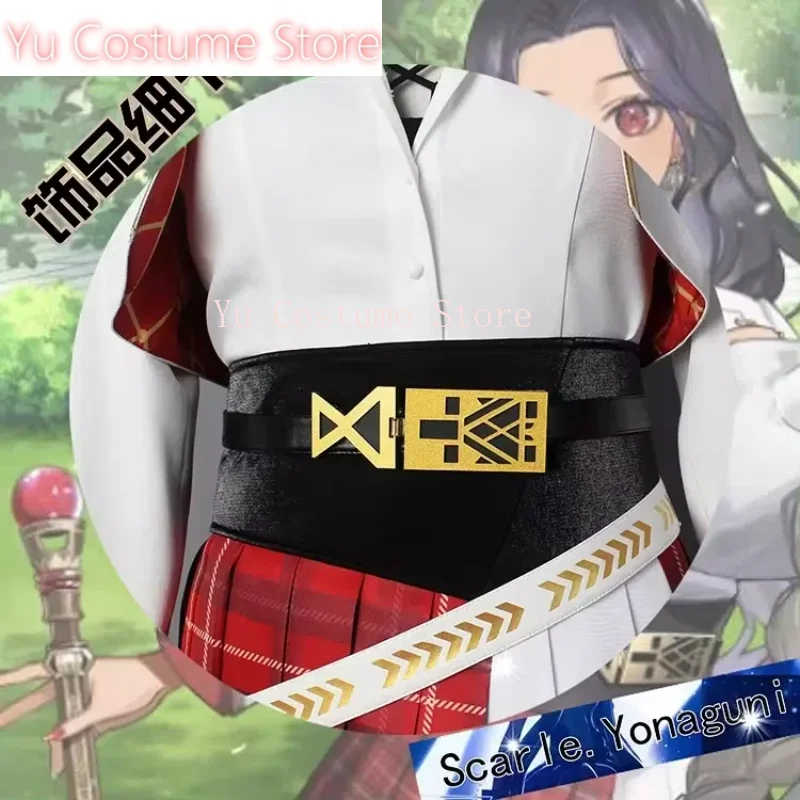 Yu костюм Vtuber EN ILUNA Scarle Yonaguni игровой великолепная униформа косплей Хэллоуин