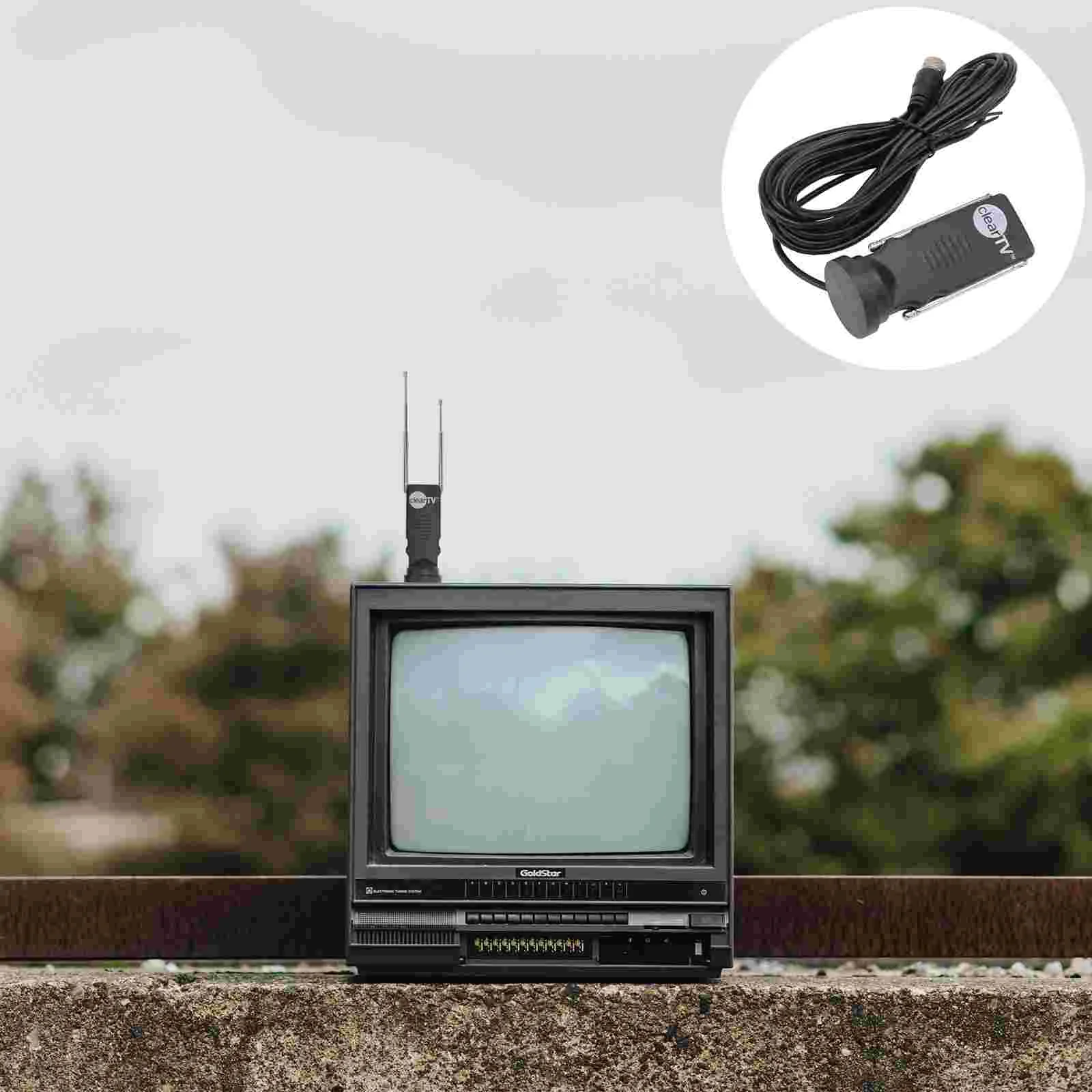 

1 Set HDTV Antenna for 4K Digital Antenna Portable Indoor Antenna Easy Install Booster