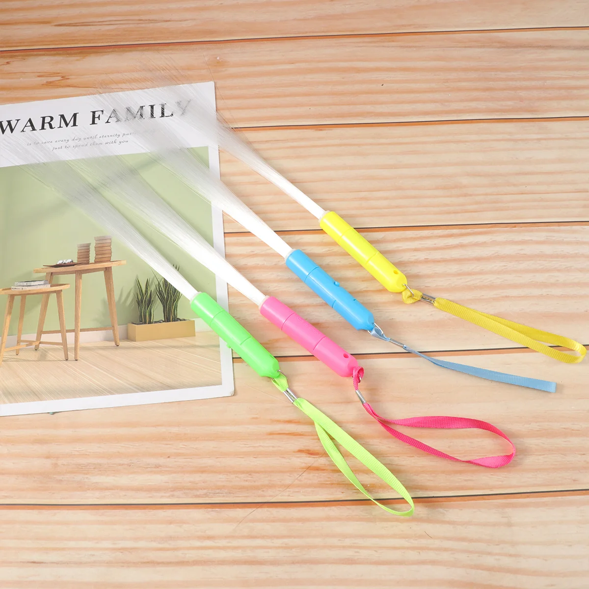 

Glow Sticks Fiber Optic Light Wand Led Wands Party Stick Flashing Concert Sparklers The Bulk Dark Fluorescent Wedding Supplies