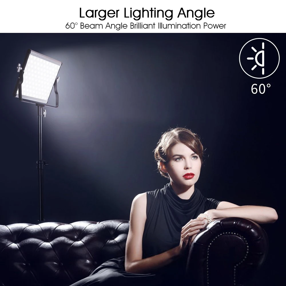 Travor L4500 3set professional lighting photography studio light kit bi color led video panel fill lamp for shooting