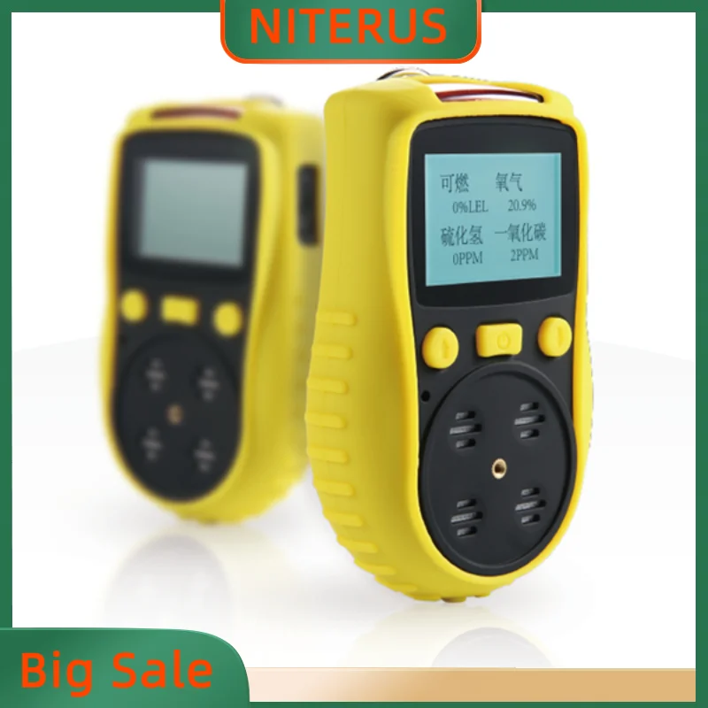 

Mini Size 0-100PPM H2S Hydrogen Sulfide Portable Gas Detector