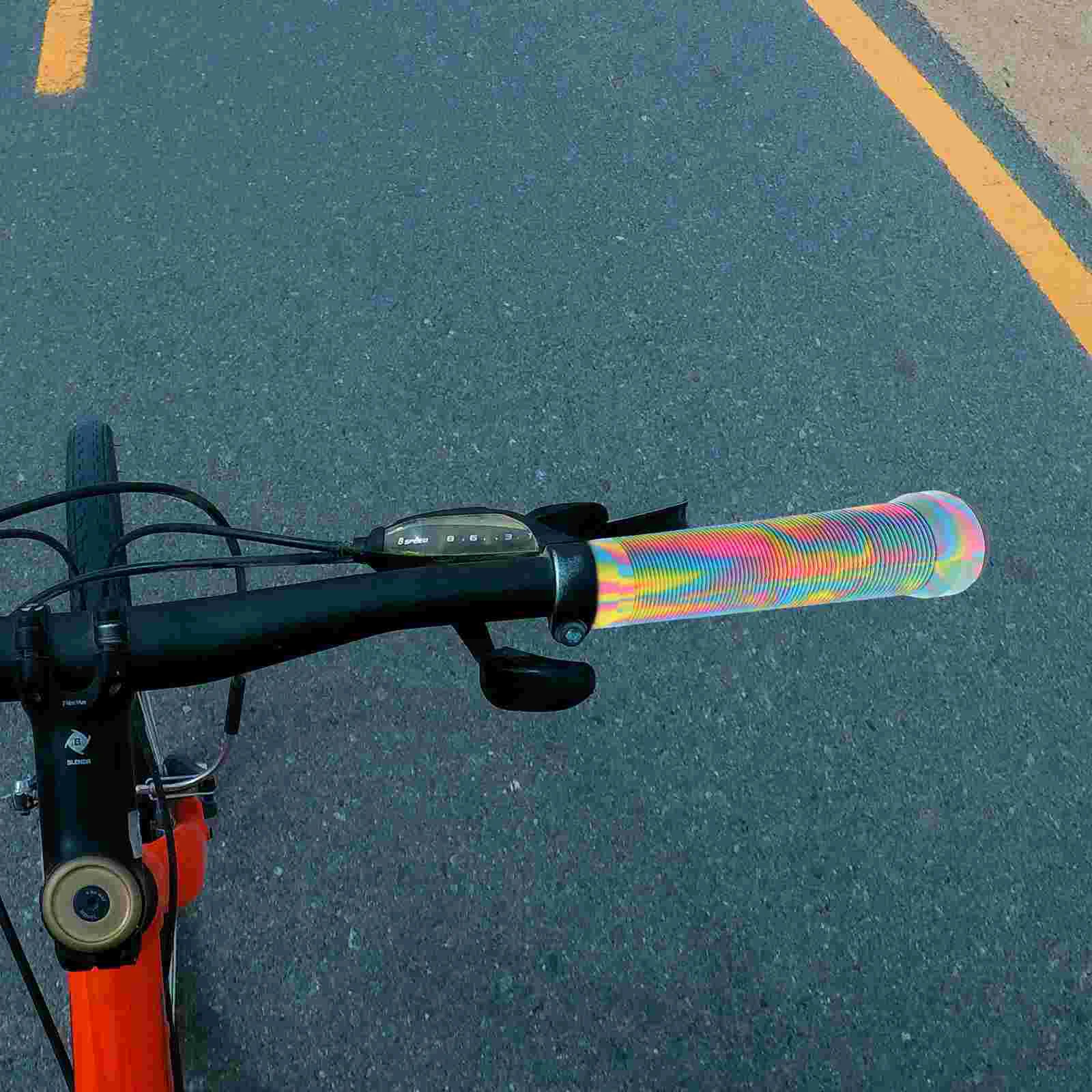 

1 Pair Bicycles Handlebar Grips Bike Handle Protectors Nonslip Handlebars Covers for Outdoor Bike