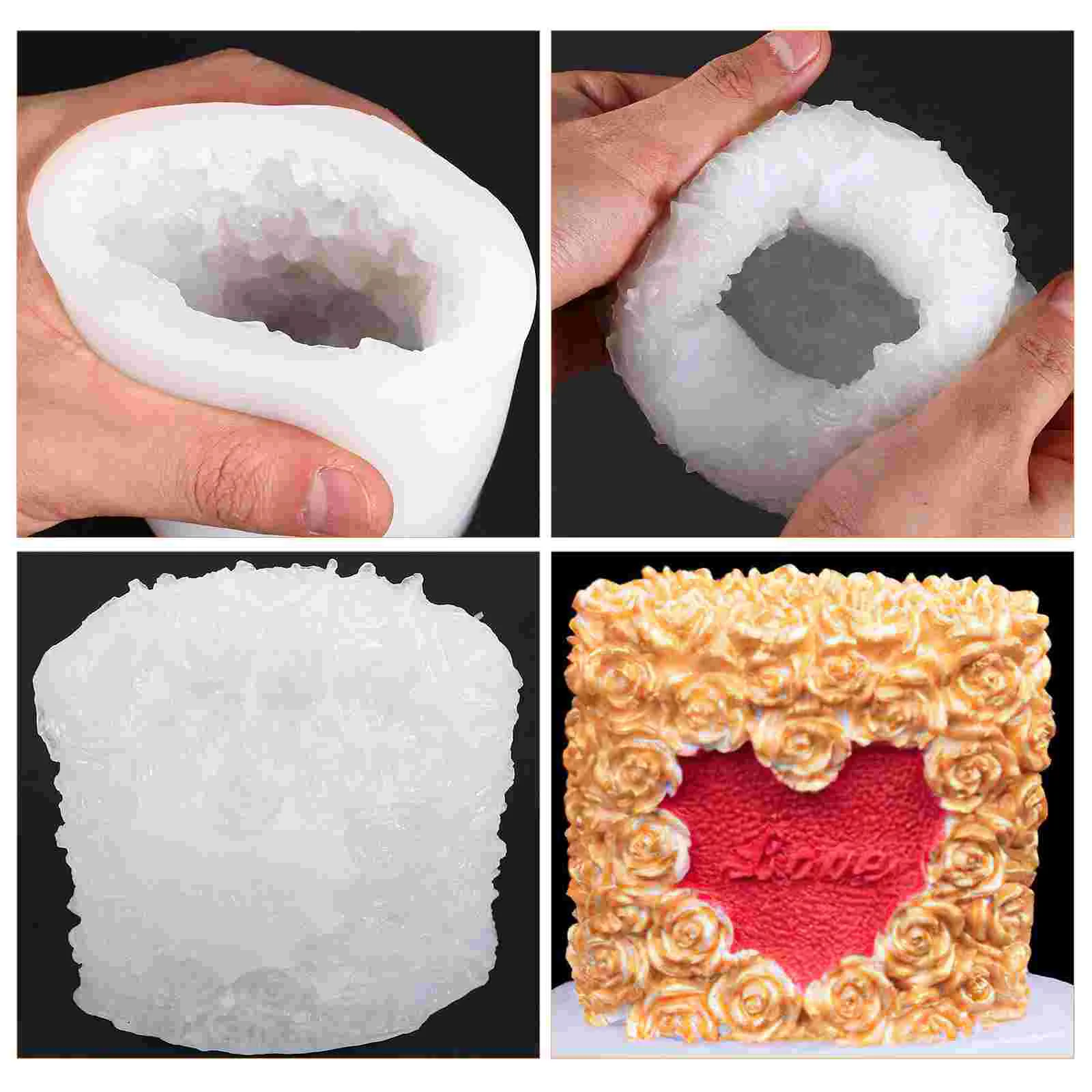 2 шт. форма для ароматерапии декор Para Gelatinas кремнезем ароматические вотивные