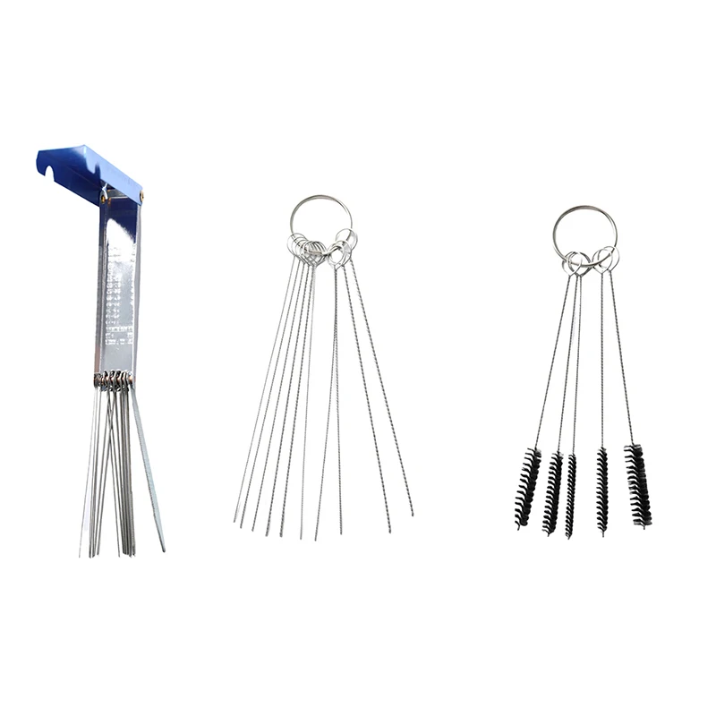 

Carburetor Carbon Dirt Jet Remove Cleaning Needles Brushes Cleaner Tools for Automobile Motorcycle Welder Carb Cleaner