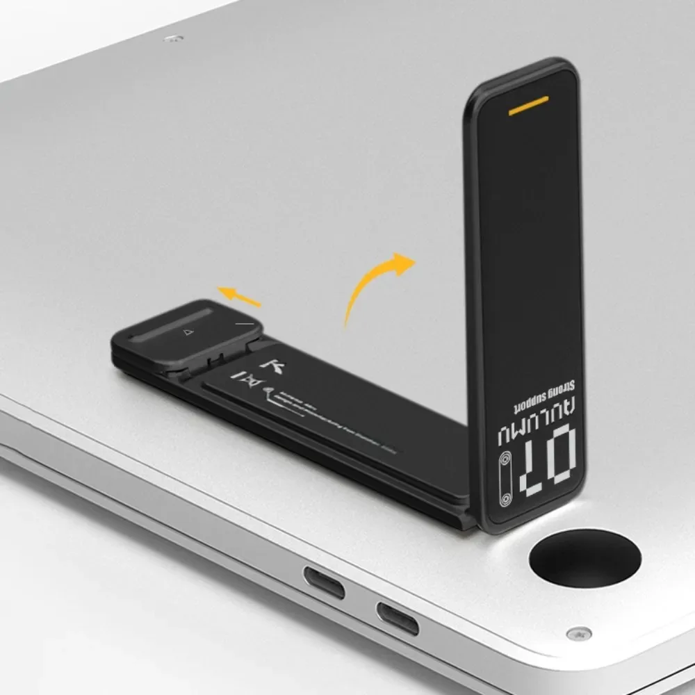 Складной ультратонкий ноутбук с подставкой для рассеивания тепла