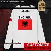 republic of albania alb albanian mens hoodie pullovers hoodies men sweatshirt streetwear clothing hip hop tracksuit nation flag
