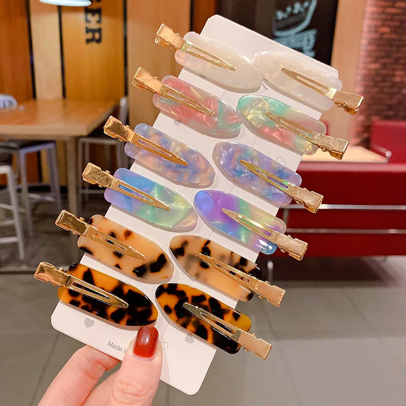 

Wholesale 50pcs seamless hair clip simple broken hair clip bangs clip girls duckbill hair accessories for women hairpin