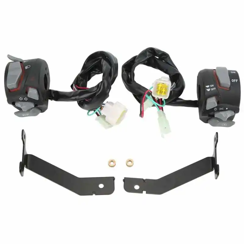 

Переключатель Руля Мотоцикла руля клаксон кнопка поворота многофункциональный для обновления