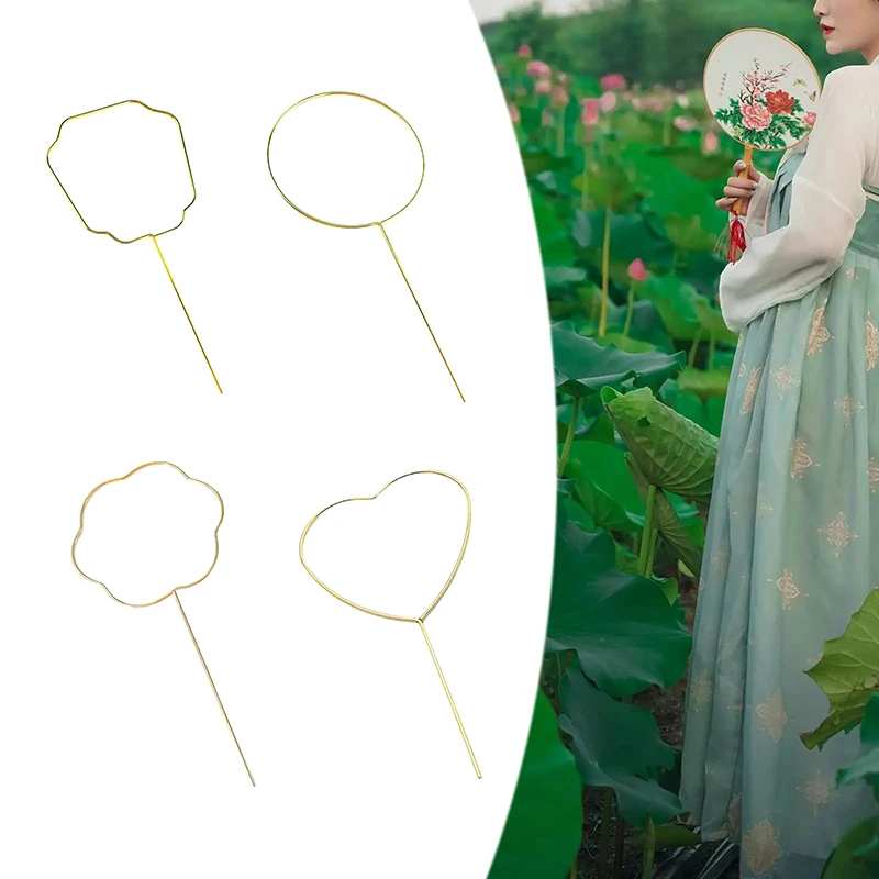 Традиционная Китайская Веерная Рамка Ручной Работы Аксессуар В Виде Скелета Из