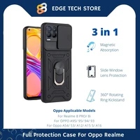 case for realme 8 pro 5g 8i c25 s c21 y camera protection phone cover for oppo a95 a94 a93 a54 a53 a74 12 a15 s a16 ring case
