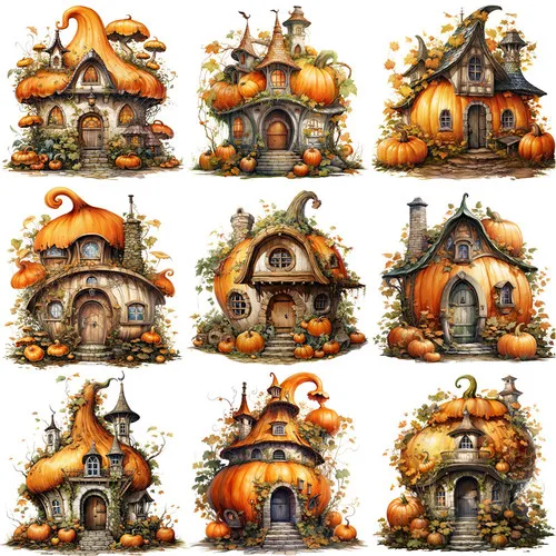 

Декоративные наклейки на Хэллоуин TIAMECH