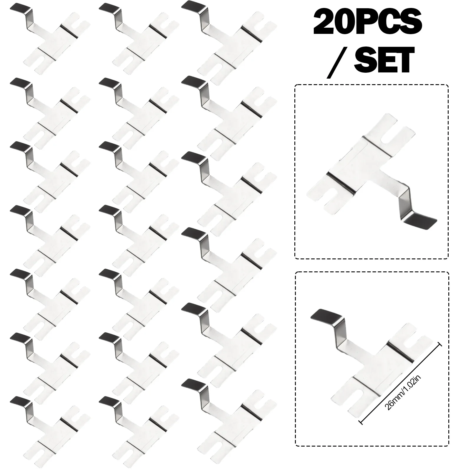 

Никелевые листы для точечной сварки DAZZLEEX 2,6 см 20 шт.