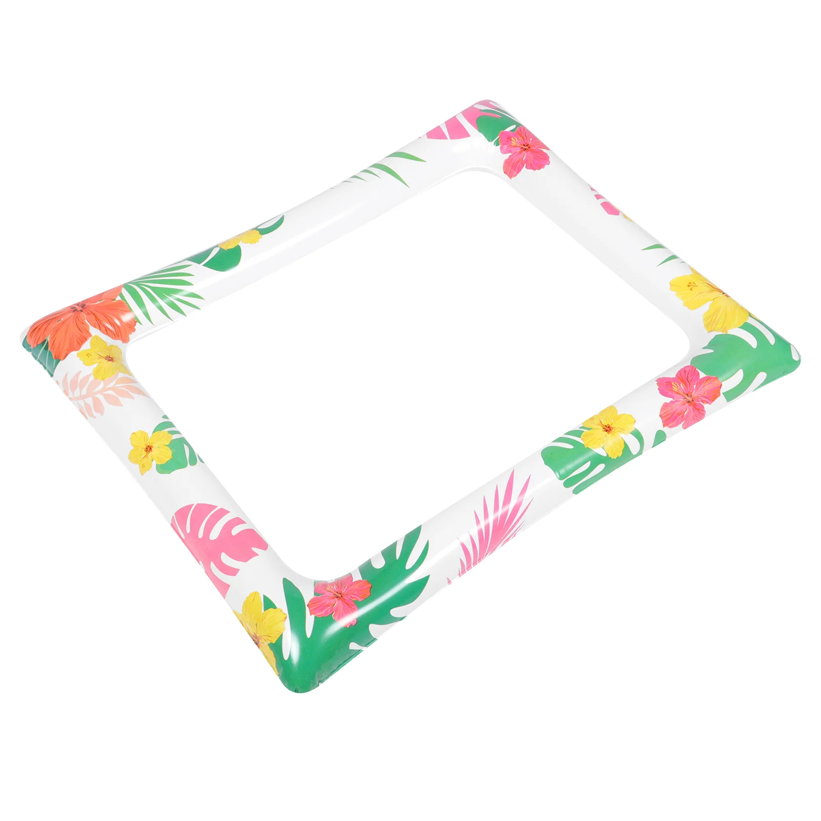 

Inflatable Photo Frame Pretty Prop Hawaii Party Supply Summer Accessory Decorative Selfie Picture Pvc Scene Bride