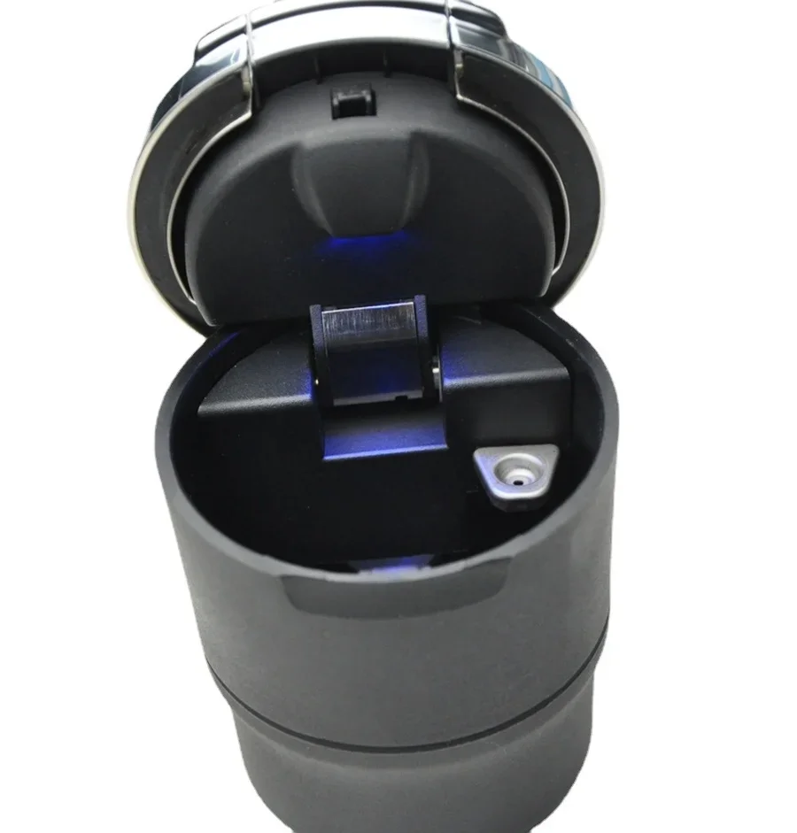 Original chrome-plated ashtray For Volkswagen Magotan Tiguan Passat Ang Huiang universal with led light