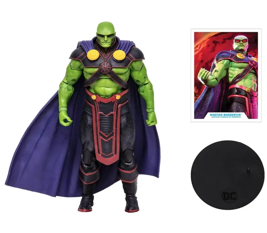 

Экшн-фигурки McFarlane DCU Multiverse Martian Manhunter, 7 дюймов, игрушки с аксессуарами